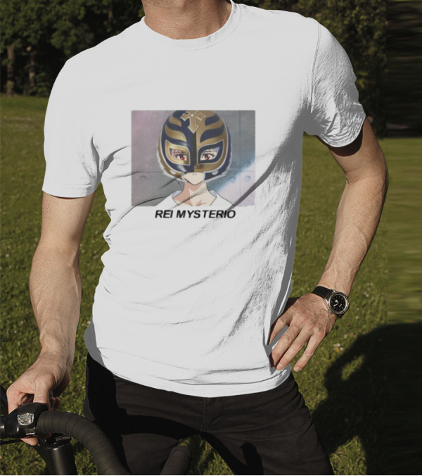 Goofyahhtees Rei Mysterio Anime Mask Fusion T-Shirt