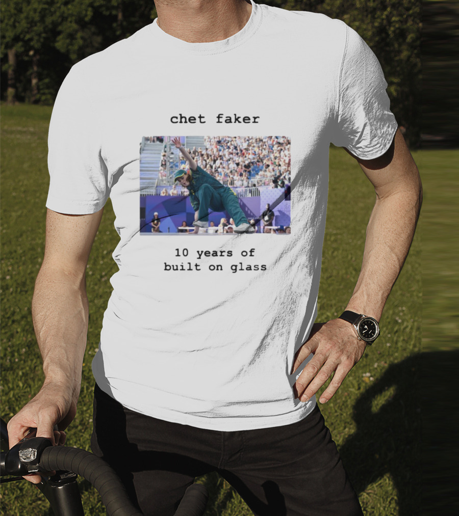 Chet Faker 10 Years Of Built On Glass Breakdancer Performance Event T-Shirt