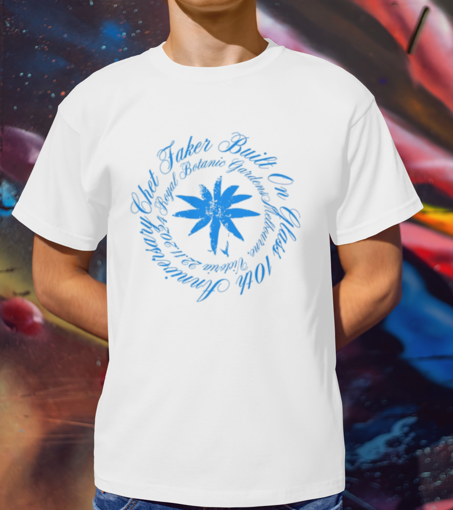 Chet Faker Built On Glass Australian Tour Melbourne 2024 T-Shirt