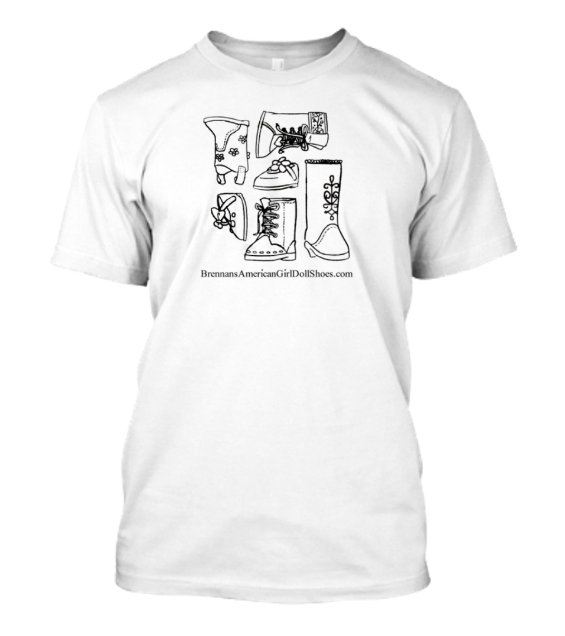American Girl Doll Shoe Limited Edition Brennan Collection T-Shirt