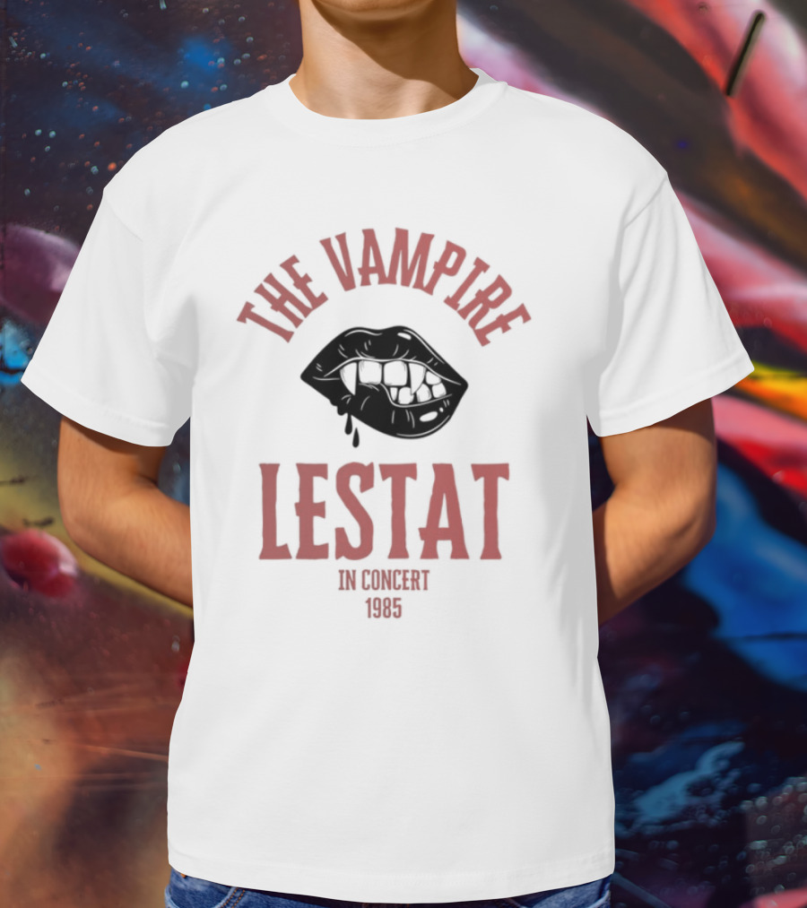 The Vampire Lestat In Concert 1985 Mirrorballstat T-Shirt
