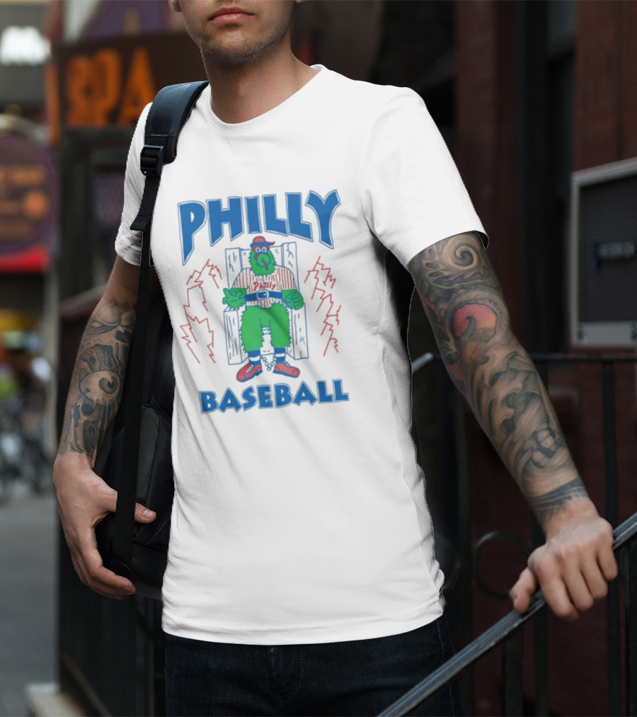 Philly Baseball You Judge From The Shore Never Sunk Into The Deep Where I Dwell T-Shirt