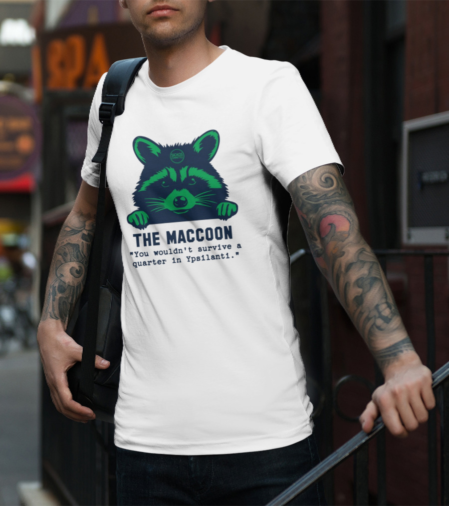 The Maccoon Sickos Committee Ypsilanti Survival Challenge T-Shirt
