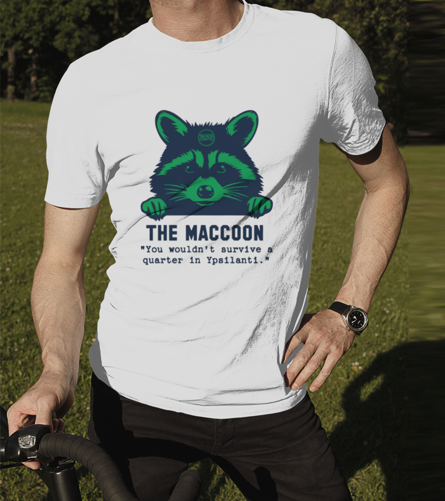 The Maccoon Sickos Committee Ypsilanti Survival Challenge T-Shirt
