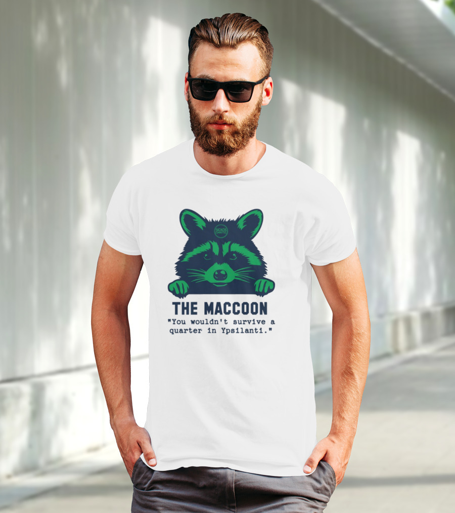 The Maccoon Sickos Committee Ypsilanti Survival Challenge T-Shirt