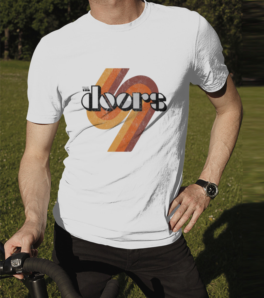 The Doors 1969 Retro Vintage Distressed 70s Style Classic Rock Icon T-Shirt