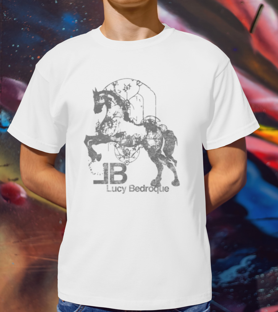 Lucy Bedroque Unmusique Horse And Carriage Motif T-Shirt