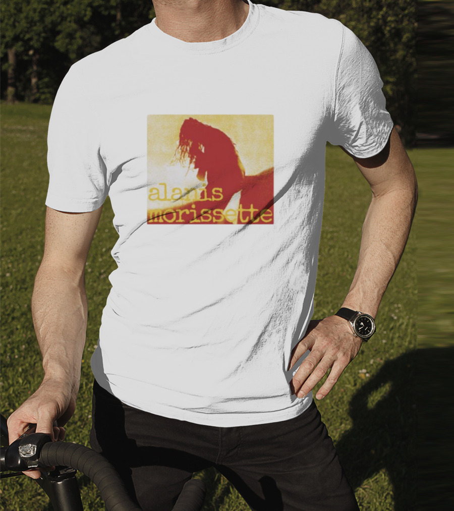 Alanis Morissette Yellow Vintage Silhouette T-Shirt