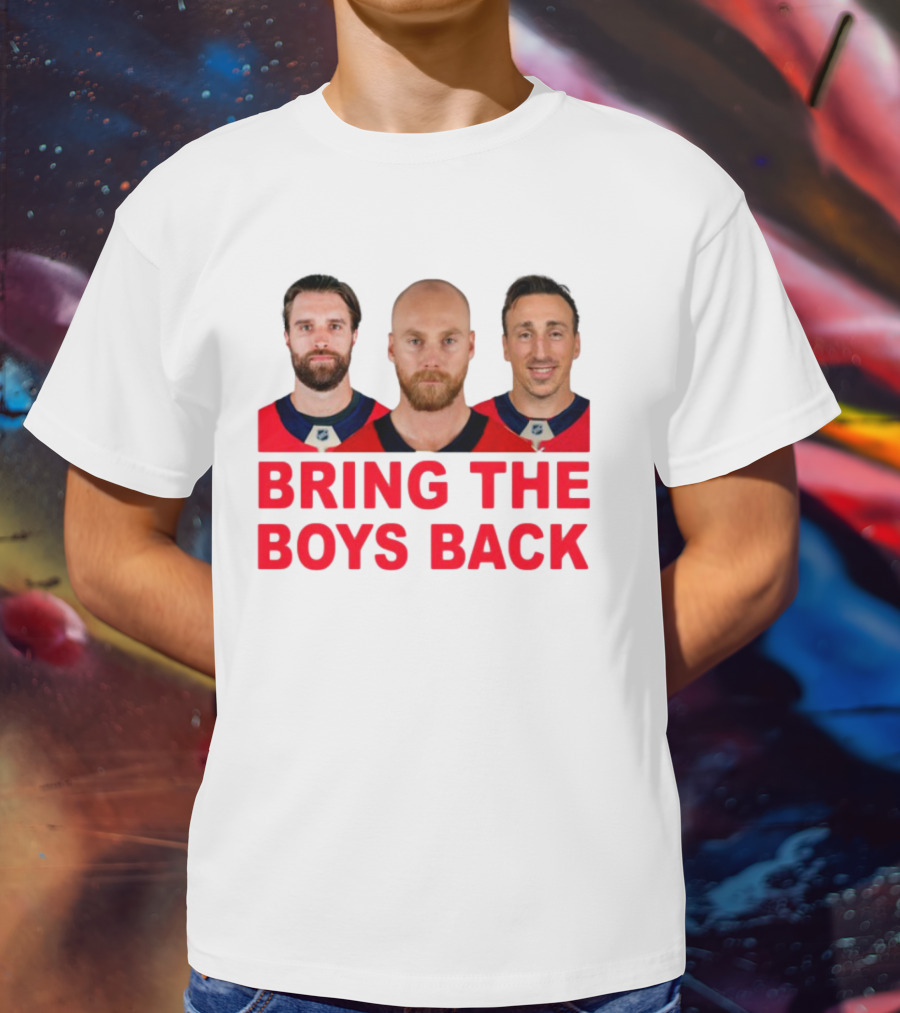 Bring The Boys Back Hockey Players Team Reunion Sports Fans T-Shirt