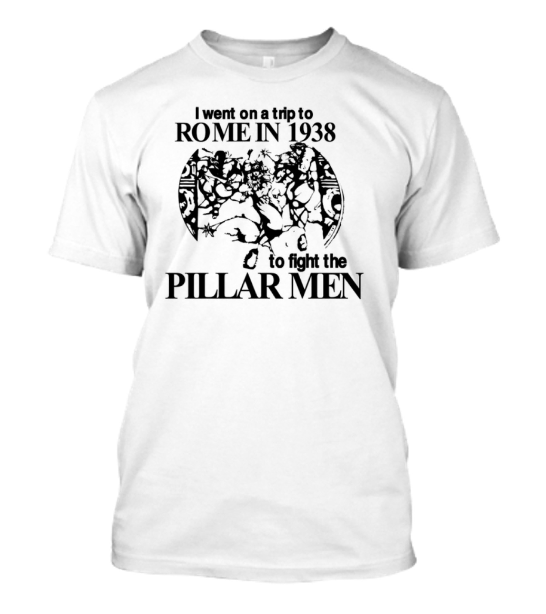 Pillar Men 1938 Rome Adventure Limited Edition T-Shirt
