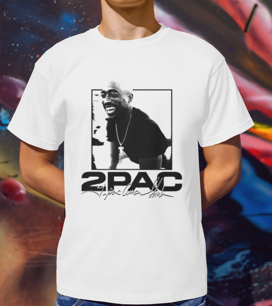 2Pac To Live And Die In LA Music Legend Tribute T-Shirt