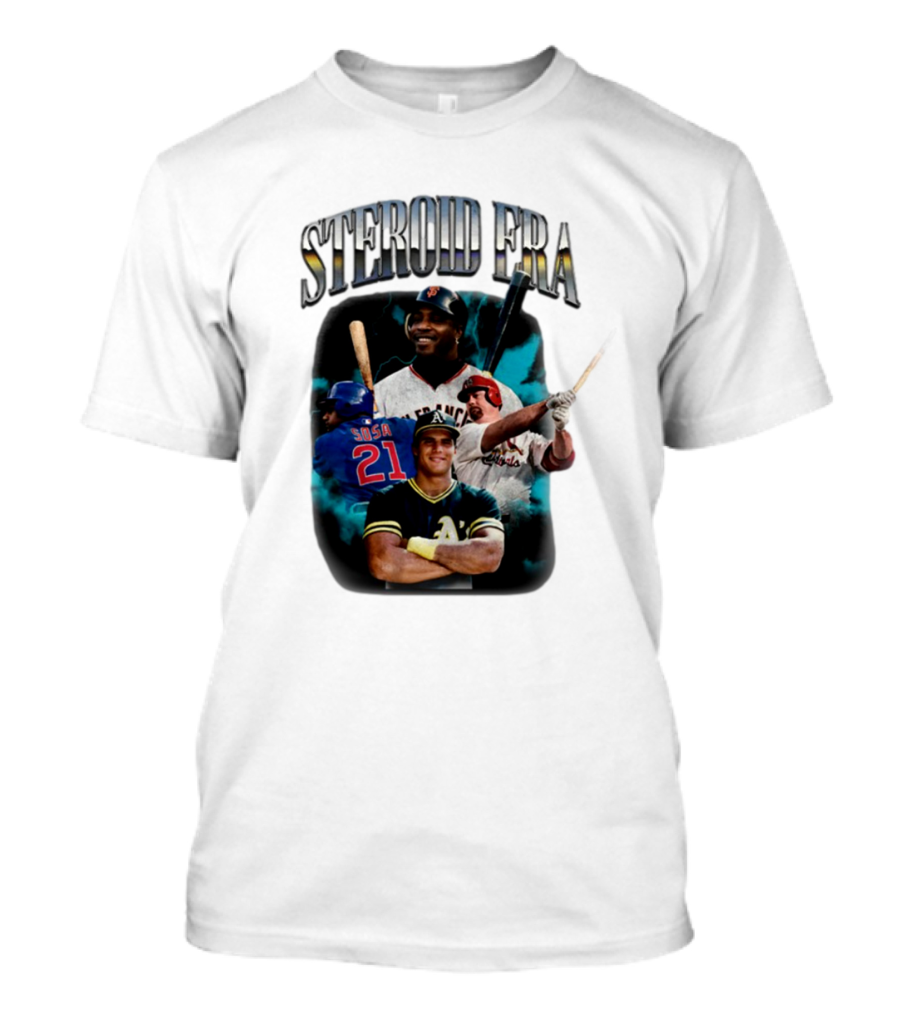 Almost Friday Steroid Era Giants Cubs Athletics Hall Of Fame Legends T-Shirt