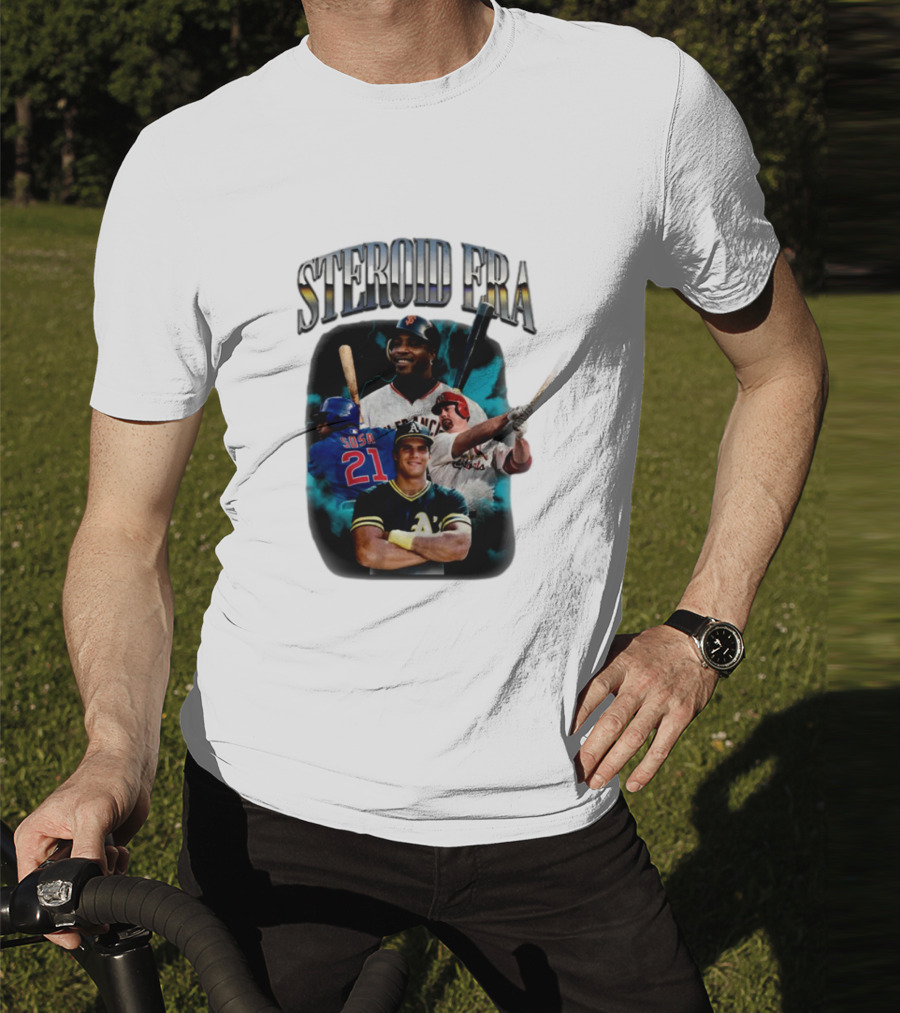 Almost Friday Steroid Era Giants Cubs Athletics Hall Of Fame Legends T-Shirt