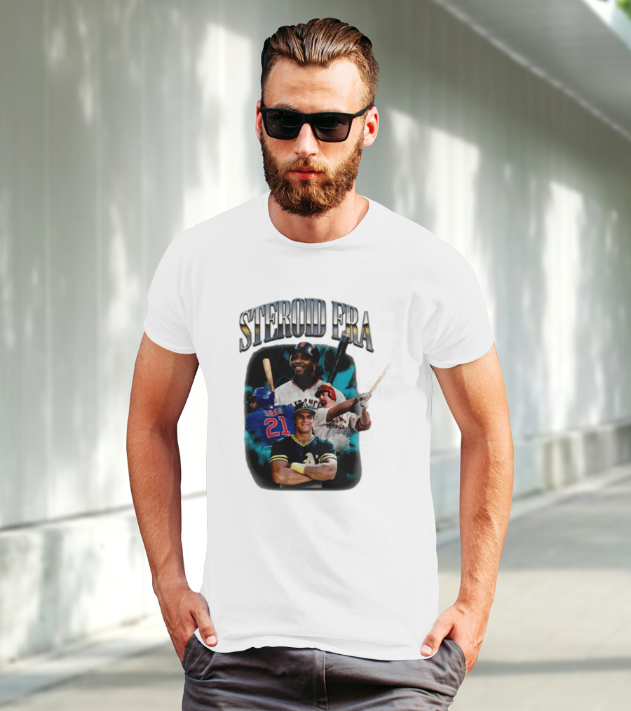 Almost Friday Steroid Era Giants Cubs Athletics Hall Of Fame Legends T-Shirt