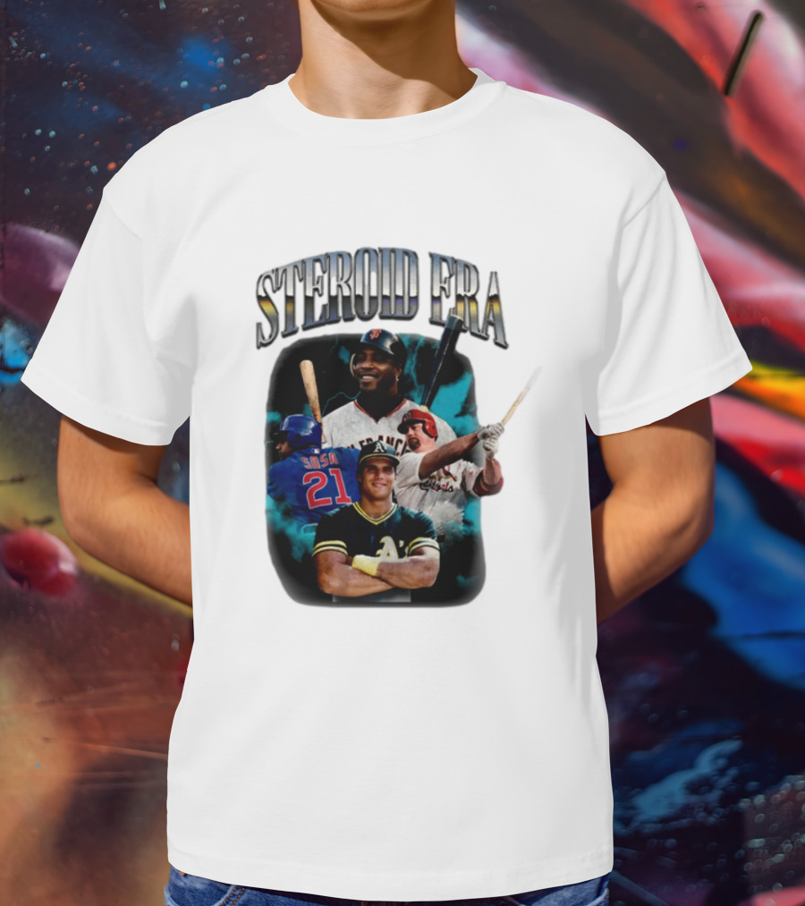 Almost Friday Steroid Era Giants Cubs Athletics Hall Of Fame Legends T-Shirt