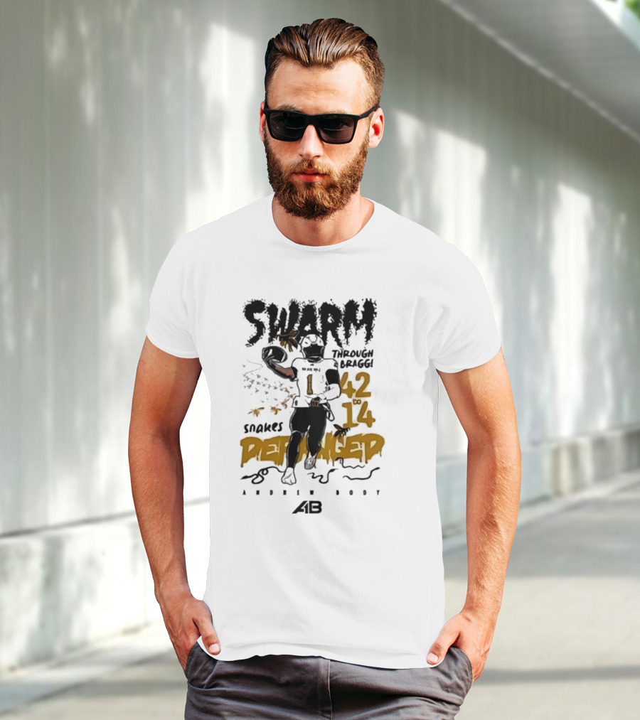 Andrew Body Alabama State University Petanged 42 14 T-Shirt