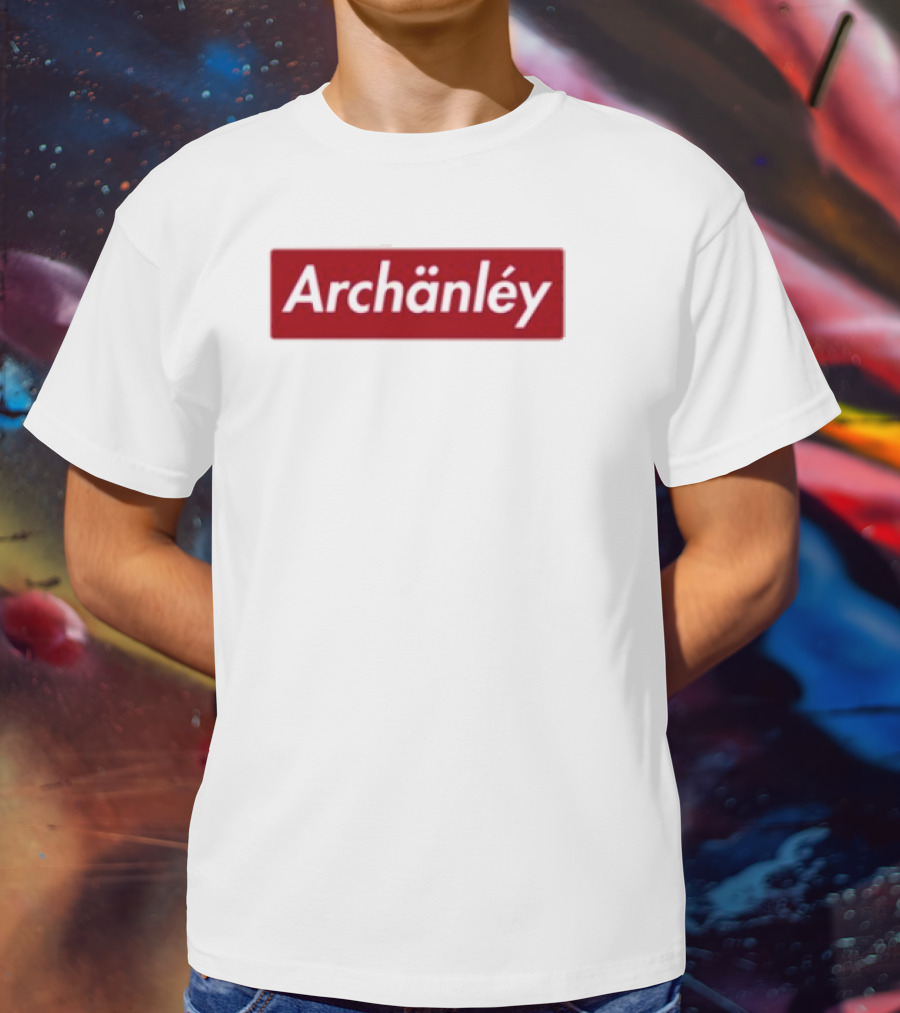 Archänlèy Red Box Style T-Shirt