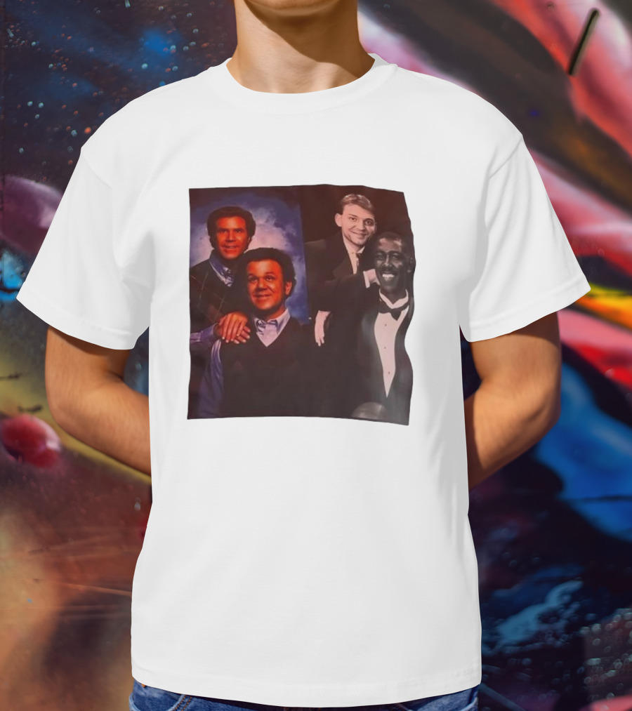 Brennan Dale School Picture Step Brothers Inspired Collage T-Shirt