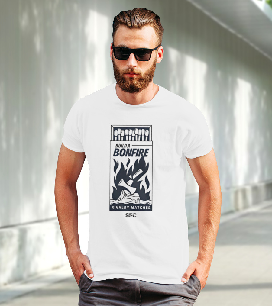 Bonfire Rivalry Matches SFC Build T-Shirt