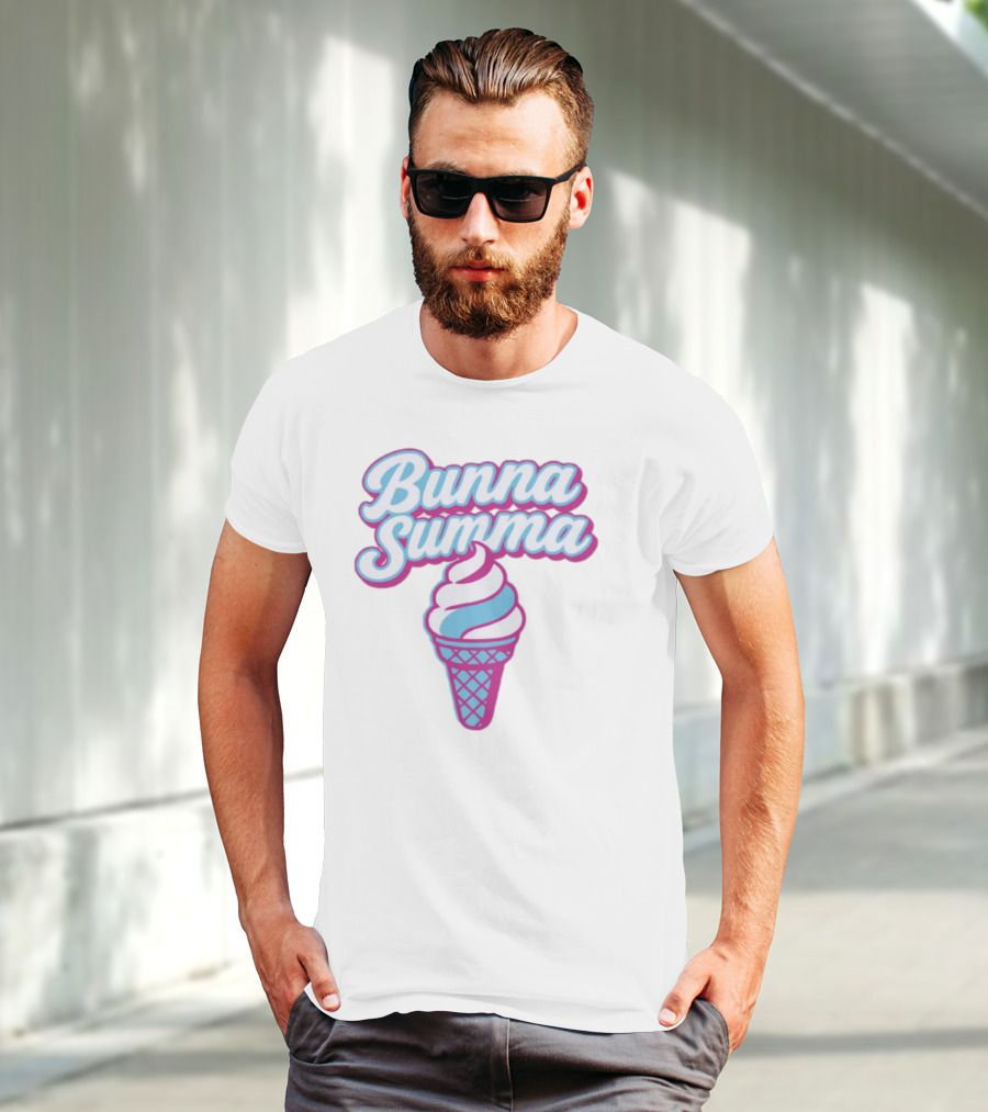 Bunna Summa Ice Cream Cone T-Shirt