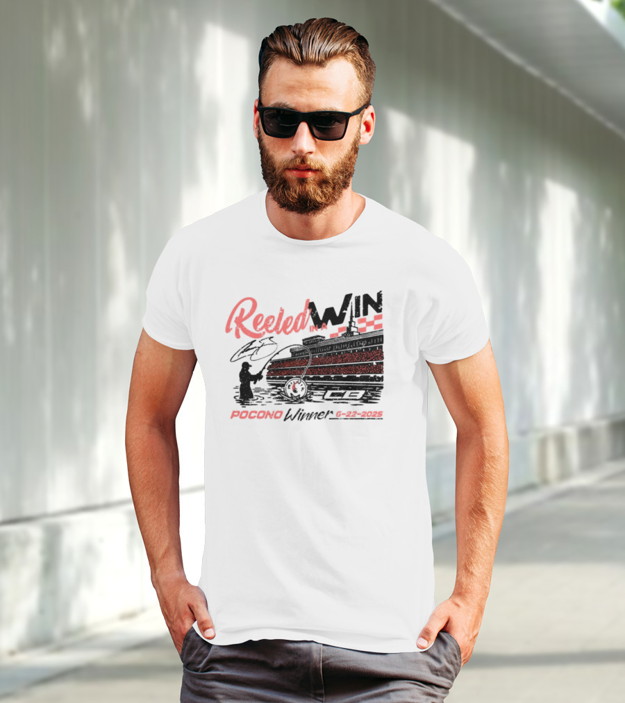 Chase Briscoe Reeled In Pocono Win 06-26-2022 T-Shirt