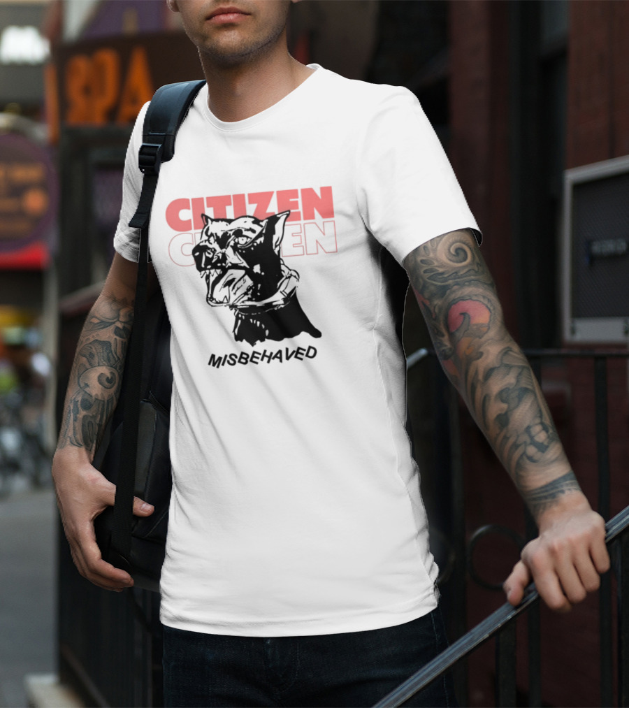 Citizen Misbehaved Classic Drama Iconic Style T-Shirt