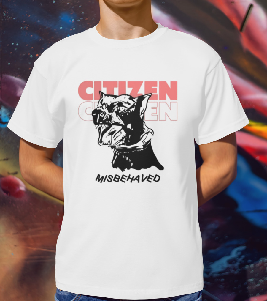 Citizen Misbehaved Classic Drama Iconic Style T-Shirt