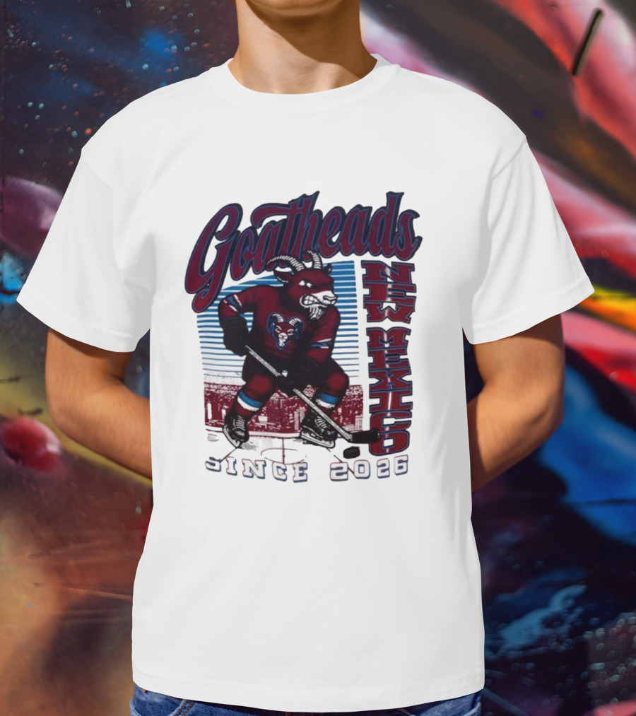 Goatheads New Mexico Hockey Since 2026 Hometown Pride Collection T-Shirt