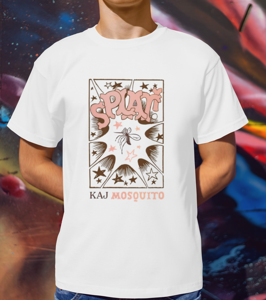 Kaj Mosquito Splat Starburst Explosion T-Shirt