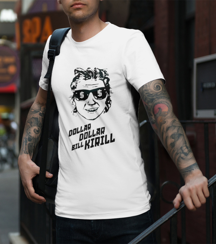 Kirill Kaprizov Dollar Dollar Bill Kirill Hockey Star T-Shirt