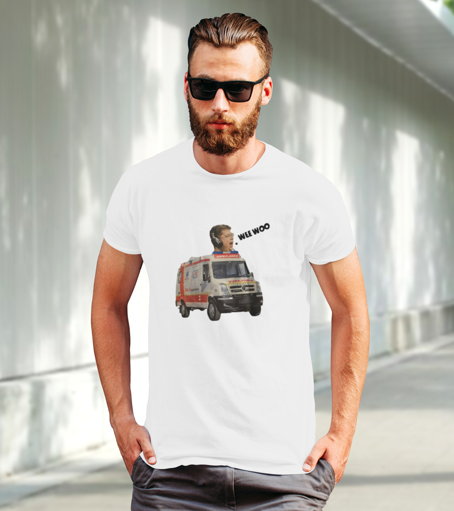 Karrigan Ambulance Wee Woo Finn Andersen Limited Edition T-Shirt