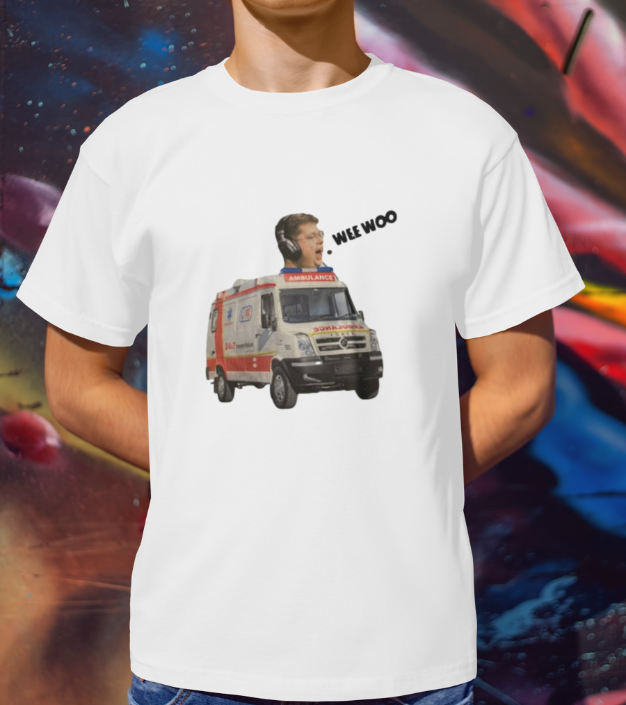 Karrigan Ambulance Wee Woo Finn Andersen Limited Edition T-Shirt