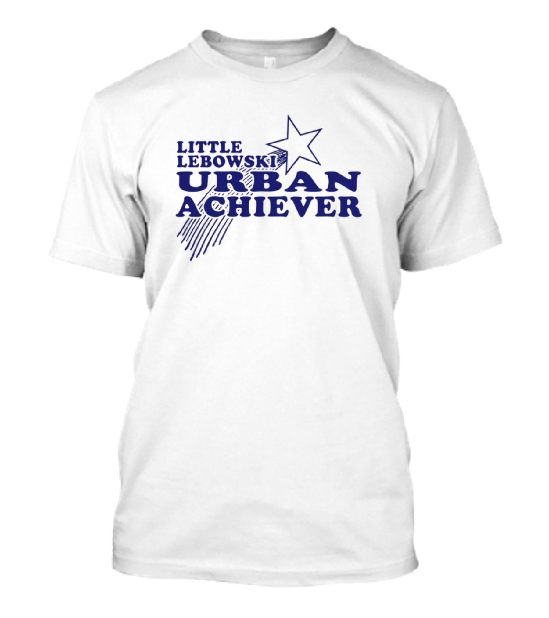 Little Lebowski Urban Achiever Star Icon Imagery T-Shirt