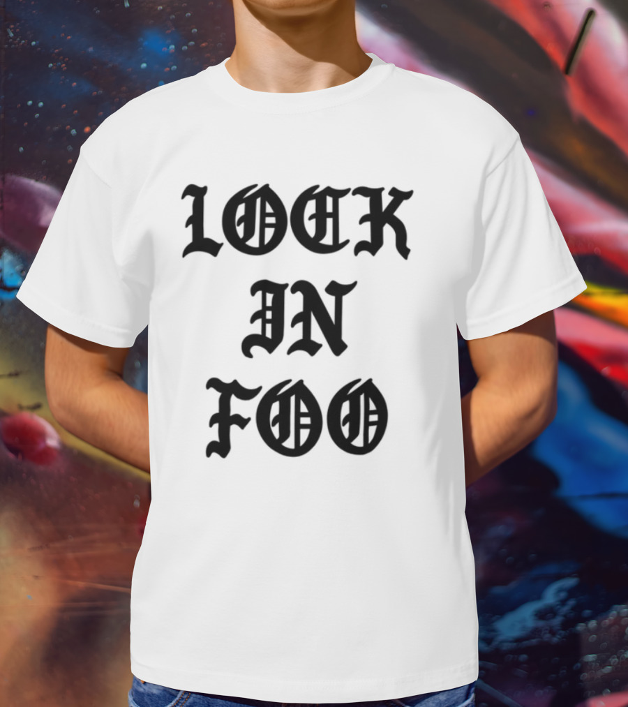 LOCK IN FOO Rock Metal Band Style T-Shirt