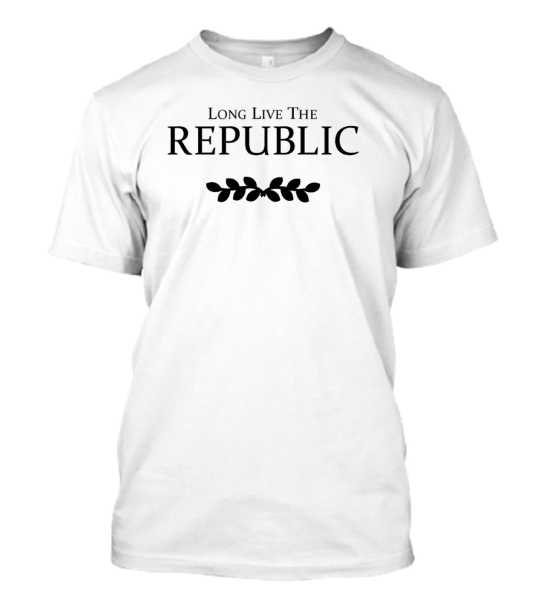 Long Live The Republic Vintage Ornament Style T-Shirt
