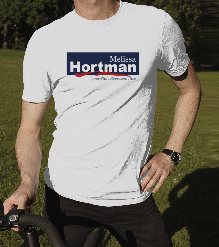 Melissa Hortman Your State Representative Red And Blue Typography T-Shirt