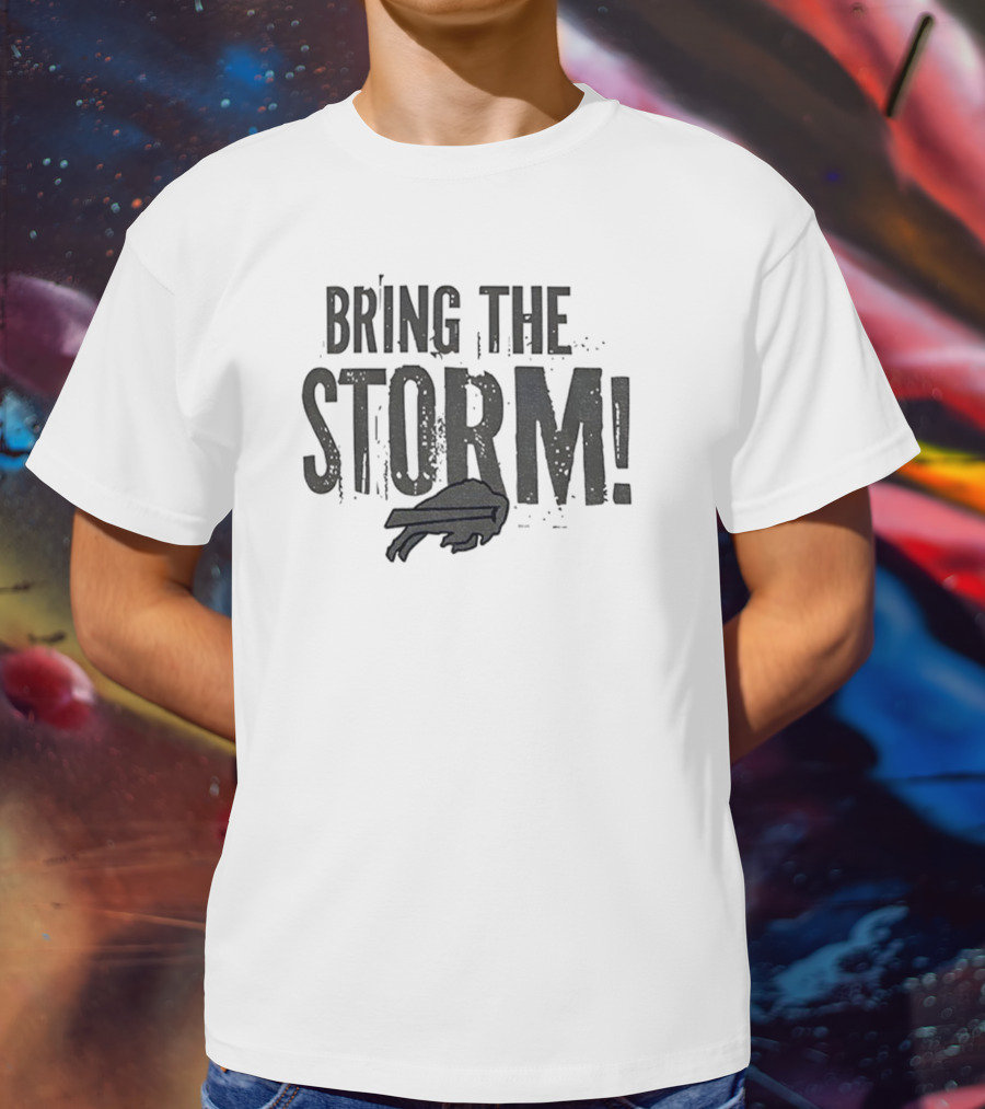 Buffalo Bills NFL Bring The Storm 2025 T-Shirt