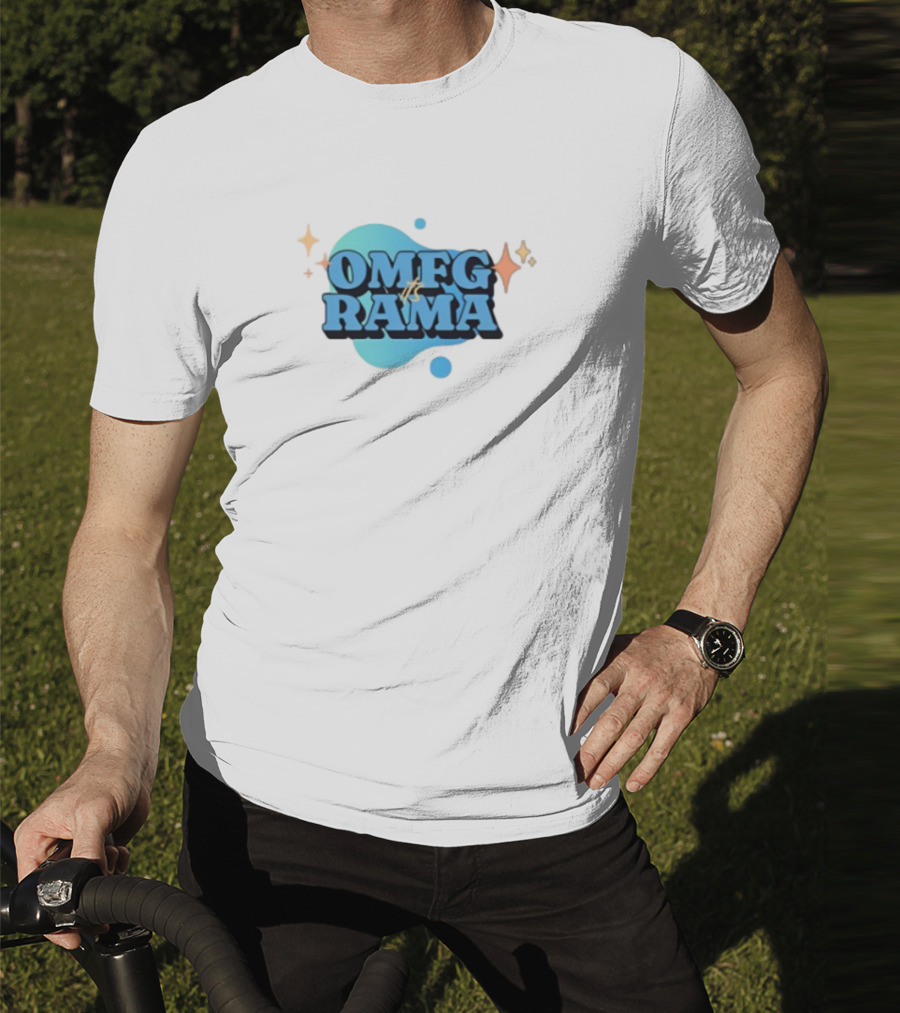 OMFG Its Rama Ohhhkay Sparkle Burst Retro Style T-Shirt