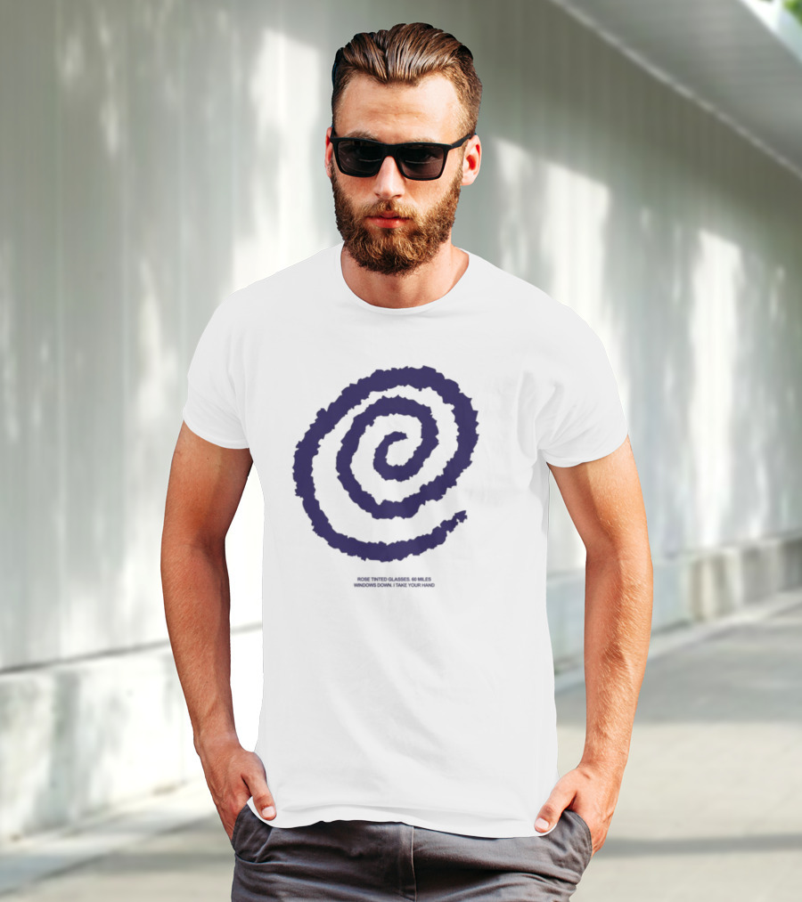 Polyvinyl Records Co Jay Som Cards On The Table Spiral Swirl Artwork T-Shirt