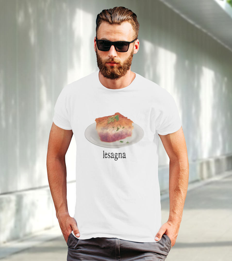 Pridecore Lesagna Rainbow Layered Plate T-Shirt