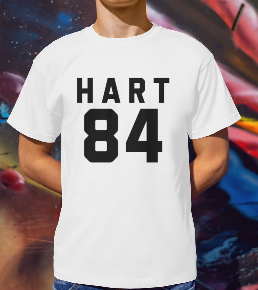 Punk Hart 84 Vintage Style Sports Number T-Shirt