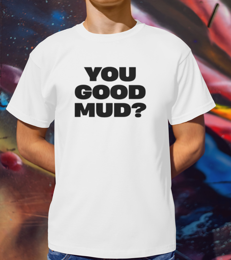 Rakai You Good Mud Indigenous Cultural Design With Turtle Motif T-Shirt