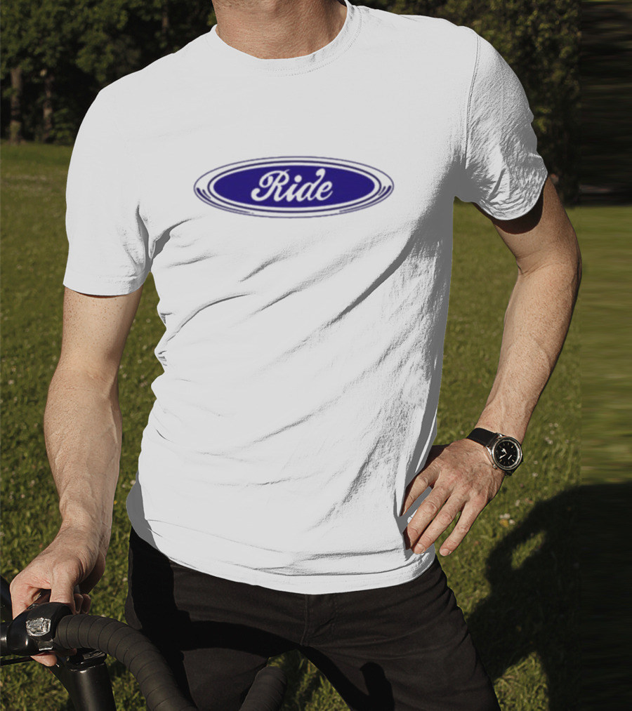 Ride Heritage Oval Vintage Style T-Shirt