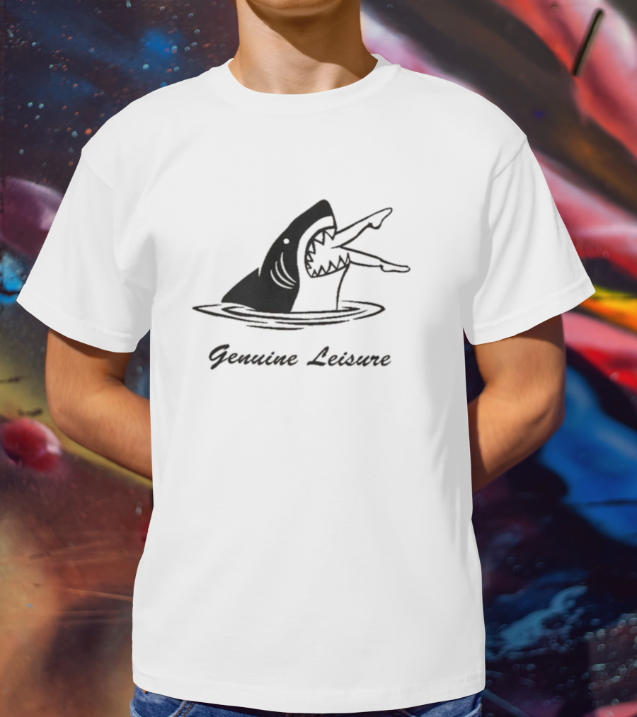 Shark Attack Genuine Leisure Vintage Aesthetic T-Shirt