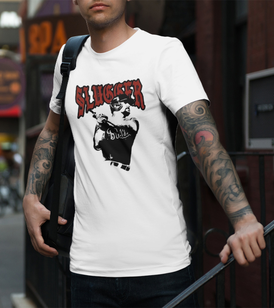 Slugger Kyle Schwarber Philadelphia Phillies T-Shirt
