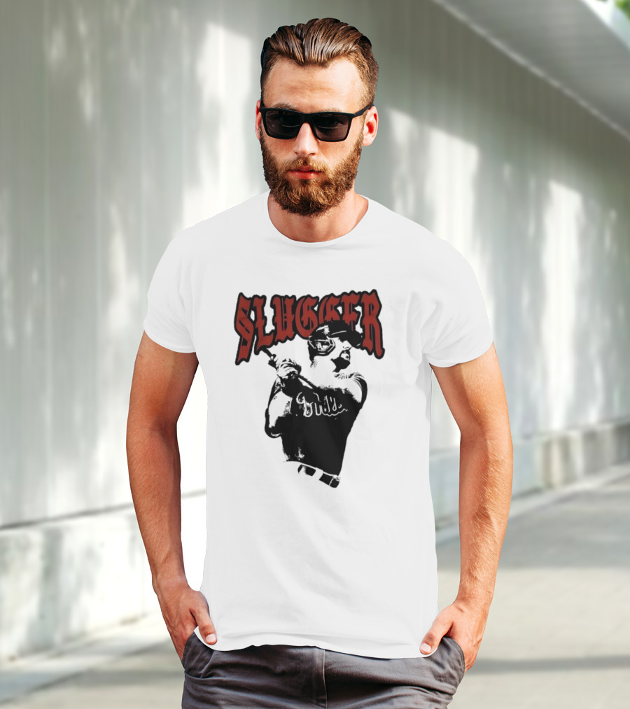 Slugger Kyle Schwarber Philadelphia Phillies T-Shirt
