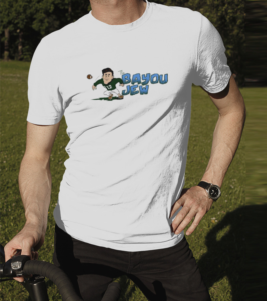 The Bayou Jew Football Player By Jake Retzlaff T-Shirt