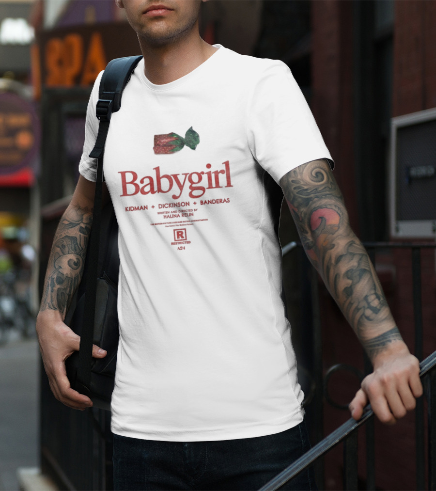 Babygirl Kidman Dickinson Banderas Trinity A24 Halina Rejin Candy T-Shirt