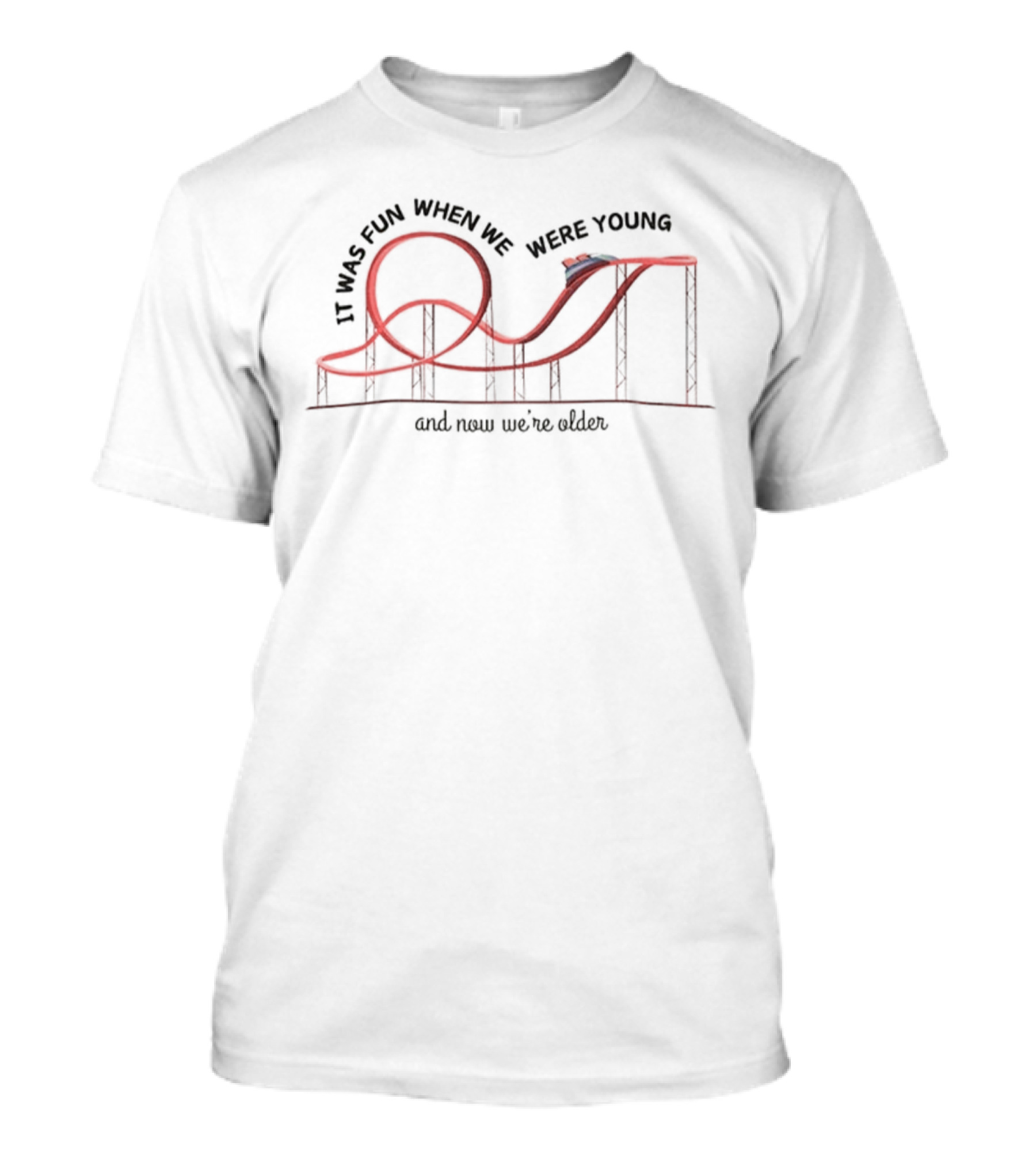Jonas Brothers It Was Fun When We Were Young Roller Now We’re Older T-Shirt