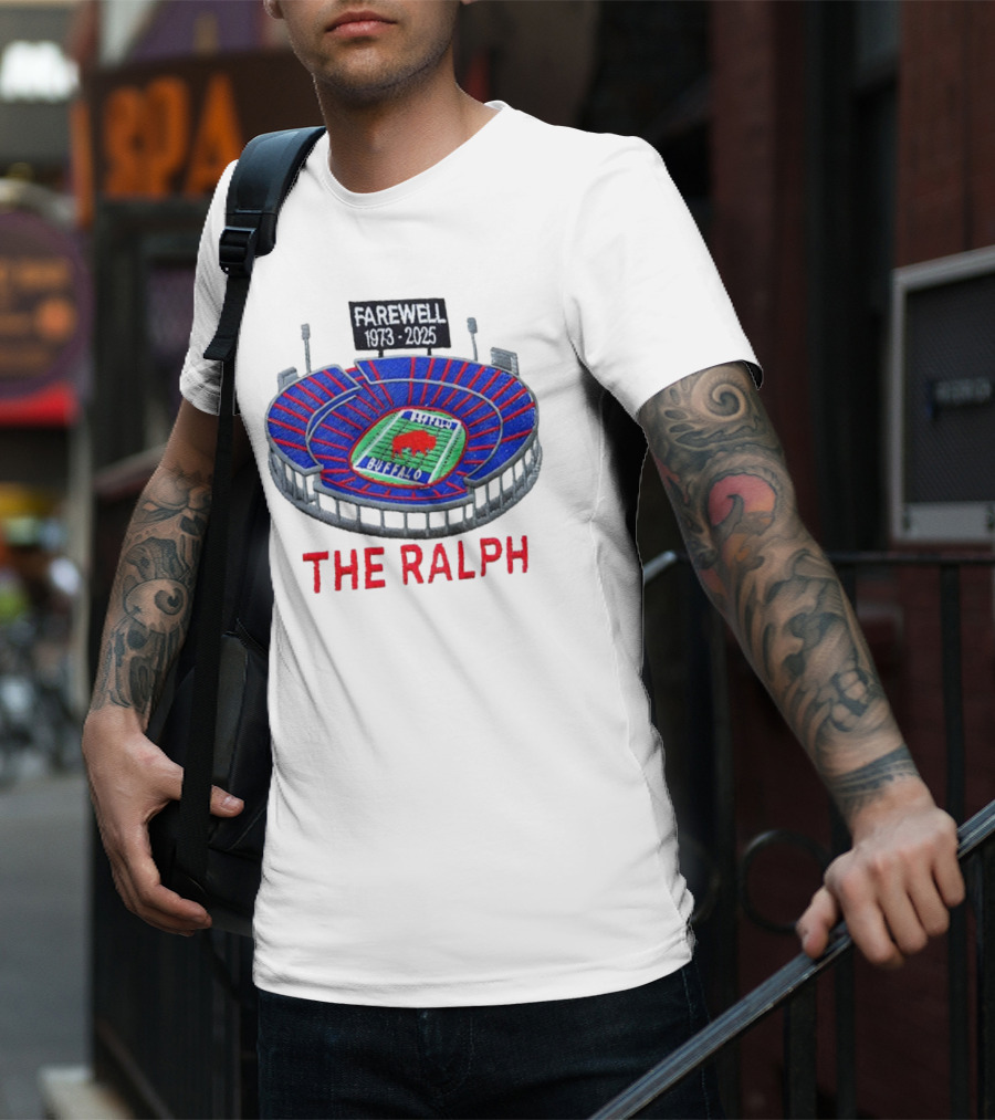 Buffalo Bills NFL Farewell 1973-2025 The Ralph Stadium T-Shirt